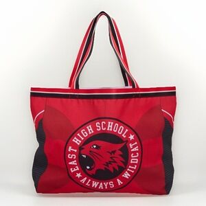 Loungefly‎ Disney High School Musical Wildcats Canvas Tote Bag Red New